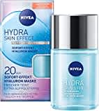 NIVEA Hydra Skin Effect 20 Sek Sofort Effekt Hyaluron Maske, 100 ml, Gesichtsmaske zur Vorbereitung auf die Tages- und Nachtpflege, Maske mit purem Hyaluron [HA]