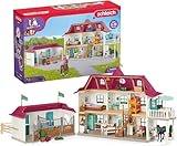 schleich 42551 Horse Club Lakeside Pferdehof, ab 5 Jahren, HORSE CLUB - Spielset, 192 Teile