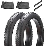 ybaymy Fahrradreifen 26 x 4.0 Zoll Fatbike Reifen 26 x 4.0 Zoll 100-559 Fahrrad Mantel Paar Mountainbike MTB Fahrrad Rennräder Fahrrad Reifen