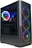 CYBERPOWERPC Wyvern Gaming-PC - AMD Ryzen 5 4500, Nvidia RTX 3060 12GB, 16GB RAM, 500GB NVMe SSD, 650W PSU, Windows 11, Blaze RGB