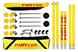 Funtec Pro Beach Set - transportable Beachvolleyball-Netzanlage für Top-Sport