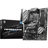 MSI B760 GAMING PLUS WIFI Mainboard, ATX - Unterstützt Intel Core Prozessoren der 14., 13. und 12. Generation, LGA 1700 - DDR5 6800+MHz/OC, 2 x PCIe 4.0 x16, 2 x M.2 Gen4, 2.5G LAN, Wi-Fi 6E