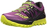 Saucony Damen Xodus Iso Trail Runner, Violett (Violett/Rosa/Baumwolle), 36.5 EU