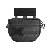 EXCELLENT ELITE SPANKER MOLLE Admin Tasche Taktisches Utility Nylon Tasche Werkzeuge Tasche(Schwarz)