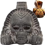 ITZCOEHUA Real Screaming Aztec Death Whistle (Obsidian Black) - lauteste authentische menschliche Klangschreie über 125 Dezibel