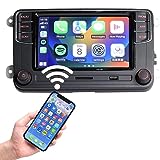 Rilycay RCD360 RCD330 Radio 6RD 035 187B Radio mit Carplay & Android Autoradio Audio Bluetooth MirrorLink für Golf 5 6 MK5 MK6 Polo Passat B6 B7 CC Tiguan（RCD360 Plus）