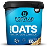 Bodylab24 Pure Oats / 100% natürliche Haferflocken fein gemahlen/ausgezeichneter Kohlenhydratlieferant/unterstützt ein langes Sättigungsgefühl/ohne künstliche Zusätze/leckerer feiner Geschmack