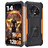 CUBOT Kingkong ES Outdoor Handy Ohne Vertrag Android 14,Dual SIM 4G Octa-Core günstig Smartphone 6.56" HD+ 90Hz,16GB+128GB/1TB Erweiterbar IP68 Wasserdicht Handys,48MP+16MP Kamera,5100mAh Akku,OTG