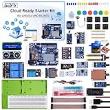 GeeekPi UNO R4 WiFi Ultimate Starter Kit, mit Original Arduino UNO R4 WiFi, Smart IoT & Basic Sensor Projekte mit Tutorials,Integration mit Arduino IDE,enthalten Various Sensors und Zubehör