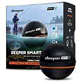 Deeper Smart Sonar Pro+ 2 Fischfinder Echolot – mit Tiefenmesser und GPS-Sender | Angeln im Kajak, Boot oder beim Eisangeln | mit kostenloser App