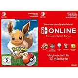 Pokémon: Let's Go, Evoli! [Switch Download Code] + Switch Online 12 Monate [Download Code]