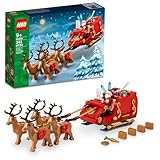 LEGO Schlitten des Weihnachtsmanns, BAU- und Spielset für Kinder mit Minifigur und Rentieren, Geschenk zu Weihnachten für Jungen und Mädchen, kleines Geschenk zu Weihnachten, Weihnachtsschmuck 40499