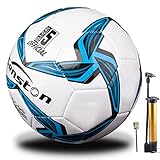 Senston Fußball Ball Wasserdicht Sport Training Ball Freizeitbälle für Fußbälle, Größe 5