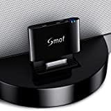 Smof 30 Pin Bluetooth Adapter,Low Latency pod Phone Adapter, 30 poliger Bluetooth-Adapter für Sounddock/Musik-Dockingstationen/Stereo, 30 poliger Docking Lautsprecher（Nicht für Autos geeignet）