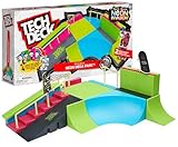 Tech Deck, Neon Mega Park X-Connect Creator, anpassbares Rampenset mit Zwei Fingerboards, leuchtet im Dunkeln, Kinderspielzeug für Jungen und Mädchen