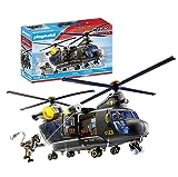 PLAYMOBIL City Action 71149 SWAT-Rettungshelikopter, detailreicher SWAT-Rettungshelikopter mit Licht- und Soundmodul, Spielzeug für Kinder ab 5 Jahren