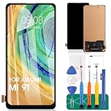 SRJTEK TFT für Xiaomi Mi 9T / Mi 9T Pro/Redmi K20 / Redmi K20 Pro LCD Display Bildschirm Ersatz Touch Digitizer Kits ohne Rahmen (schwarz, keine Fingerabdruckerkennung)