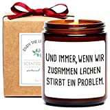 Geschenk für beste Freunde, Und Immer Wenn Wir Zusammen Lachen Stirbt Ein Problem, Bestie-Geschenke für Bff Geburtstagsgeschenke für Frauen Freundin