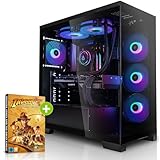 Megaport Gaming PC Racer II Intel Core i5-14600KF 14-Kern bis 5,30GHz Turbo • Windows 11 • Nvidia GeForce RTX4070 SUPER • 32GB 3200 MHz DDR4 • 1TB M.2 SSD • WLAN • Gamer pc Computer Gaming rechner