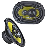 Ground Zero GZTF 69-15x23cm (6x9 Zoll) 3-Wege-Lautsprecher mit 190 Watt (RMS: 130 Watt)