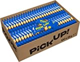 PiCK UP! Original (100 x 28 g), Riegel mit knackiger Milchschokoladentafel zwischen zwei Keksen, der Snack für unterwegs, 100 Stück einzeln verpackt, Haselnuss, Schokolade