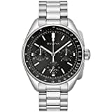 Bulova Herren Analog Quarz Uhr mit Edelstahl Armband 96K111