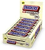 Snickers Hi-Protein White Bar 12x57g - Proteinriegel - 20g Protein - weiße Schokolade