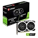 MSI Gaming GeForce GTX 1660 Super 192-bit HDMI/DP 6 GB GDRR6 HDCP Unterstützung DirectX 12 Dual Fan VR Ready OC Grafikkarte (GTX 1660 Super Ventus XS OC)