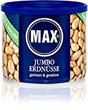 MAX JUMBO ERDNÜSSE - geröstet & gesalzen (6er Karton)