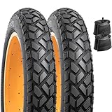 YunSCM 2er-Pack 26 Zoll E-Bike Reifen 26x4.0 Mäntel 102-559 Plus 2er-Pack 26 Zoll Schlauch 26x4.0/4.5 AV32mm Valve kompatibel 98/100-559 Mountain Bike 26x4.0 Electric Bike Reifen und schlauche