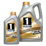 Mobil 153686 FS 0W-40 Gasoline & Diesel, 5 Liter Plus 1 Liter