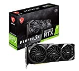 MSI Gaming GeForce RTX 3070 Ti 8GB GDRR6X 256-Bit HDMI/DP Nvlink Tri-Frozr 2 Ampere Architecture OC Grafikkarte (RTX 3070 Ti Ventus 3X 8G OC)