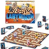 Ravensburger 27557 - Naruto Shippuden Labyrinth - Der Familienspiel-Klassiker für 2-4 Spieler ab 7 Jahren im Look der Animeserie