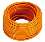 as - Schwabe Baustellenkabel, 50 m extrem-robustes Kabel H07BQ-F 3G2,5, Baustellenleitung, Verlängerungskabel beide Seiten glatt abgeschnitten, IP44, Orange, 59441