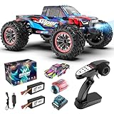 Hosim RC Auto, 1:10 Brushless Ferngesteueres Auto 68+ km/h, RC Drift Car 4WD mit 2 Akkus, Offroad Elektronische Spielzeug für Kinder und Erwachsene (X08)