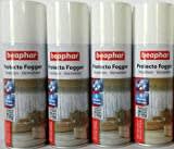 4er Set Beaphar Protecto Fogger Insektenvernebler Flohbombe je 200ml