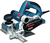 Bosch Professional Hobel GHO 40-82 C (Leistung 850 Watt, inkl. Staubbeutel, Parallelanschlag, Falztiefenanschlag, 1x Hobelmesser, HandwerHandwerkoffer)