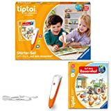 Ravensburger tiptoi Starter-Set 00114: Stift und Bauernhof-Buch – Spielzeug für Kinder ab 4 Jahren – Lernspiele ab 4 Jahre, Orange