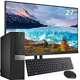 Bundle Computer SFF | Intel Core i7 | RAM 32 GB | SSD 1 tera | Win 11 Pro + Monitor 27 Zoll FullHD + Kit Maus und Tastatur Italienisch Office Wifi und Bluetooth