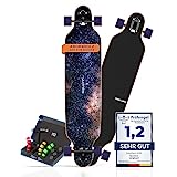 Sporterra Longboard [Sommer-Angebot] - Longboard Erwachsene und Kinder - Optimiert bis ins kleinste Detail für unvergessliche Abenteuer auf dem Long Board