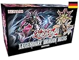 LMS Trading Yugioh - Legendary Dragon Decks - LEDD - Box - Reprint - Unlimitiert - Deutsch - Vorgefertige Box Fieldcenter Karte