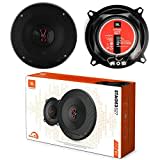 2 Lautsprecher kompatibel mit JBL STAGE3 527 2-Wege koaxial 5,25" 13,00 cm 130 mm 40 watt rms und 200 watt max 3 ohm 91 db spl Auto schwarz, pro Paar