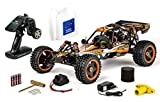 Carson 500304032 1:5 Wild GP Attack 2.4G RC Verbrenner, 1.8 PS, 2WD, bis zu 65 km/h schnell, Premium Bauteile, Offroad, RTR, 2.4 GHz, ferngesteuertes Auto, orange