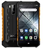 (2019) Ulefone Armor X3 Outdoor Handy mit Unterwassermodus, Android 9.0 5.5 ”IP68 / IP69K Smartphone, Dual-SIM, 2 GB RAM 32 GB ROM, 8MP + 5MP + 2MP, 5000 mAh Akku, Gesichts Entsperrung GPS Orange