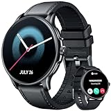 Smartwatch Fitnessuhr Wasserdicht Sportuhr Uhren: 1,43 Zoll AOMLED Smart Watch Herren mit Telefonfunktion Schlafmonitor Schrittzähler Pulsuhr 120+ Sportmodi IP68 Fitness Uhr Männer für iOS Android