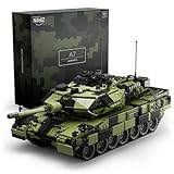 Nifeliz Leopard 2A7, Militär Panzer Bausteine Set, WW2 Panzer Armee Modell Bauspielzeug Geschenk für Erwachsene Männer (2069 Teile)