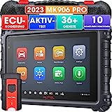 Autel Auto Diagnosegerät MaxiCOM MK906Pro OBD2 Scanner, Upgrade von MK908/MS906BT, Gleich wie MS906 Pro, ECU-Codierung, Bidirektionale Kontrolle, 36+ Dienste, 10 Hohes-Ende-Funktionen, Alle System