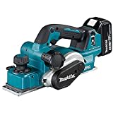 Makita DKP181RTJ Hobel 82 mm + 2 Akkus 18 V Li-Ion 5 Ah + Makpac Koffer