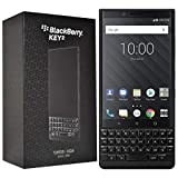 BlackBerry KEY2 128 GB (Dual-SIM, BBF100-6, QWERTY-Tastatur) Factory entsperrt SIM-Free 4G Smartphone (schwarze Edition)