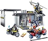 PLAYMOBIL City Action 70338 - Große Mitnehm-SEK-Zentrale, Mit Lichteffekt, ab 4 Jahren